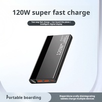 Batterie Li-Polymère 22,5W à Charge Rapide 30000mAh avec Chargeur Solaire 10W, Portable, Vente Directe Usine