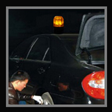 PS Chất liệu phong cách mới pin-hoạt động LED Đèn hiệu ánh sáng nam châm giao thông nhấp nháy ánh sáng cho an toàn - Product Image 6