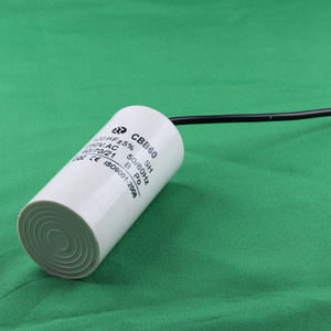 CBB60 ตัวเก็บประจุแบบวิ่ง 120UF 250V AC 50 60Hz สายหุ้มฉนวนสำหรับมอเตอร์ - Product Image 4
