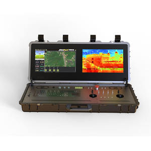 Contrôleur de vol UAV Système de contrôle au sol pour <span class=keywords><strong>drone</strong></span> Station de contrôle au sol pour <span class=keywords><strong>drone</strong></span> à double écran haute définition Système UAV GCS - Product Image 2