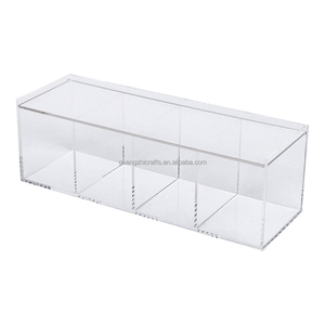 กล่องอะคริลิคใส่ถ้วยกาแฟกล่องอะคริลิคใสสำหรับแคปซูลเนสเปรสโซถุงชาแพ็คเก็ตน้ำตาล - Product Image 4