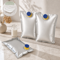 Sac d'emballage liquide aseptique à haute teneur en oxygène avec valve pour lotion corporelle à la vitamine C, shampoing, eau minérale, bière, boisson