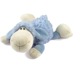 Peluche Personalizzato a Forma di Pecora Carina, Morbido Giocattolo in <span class=keywords><strong>Pelliccia</strong></span> Bianca Riccioluta con Grande Faccina Sorridente, Ideale per Regali Promozionali - Product Image 6