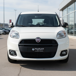 Nouvelle grille inférieure en polypropylène noir de qualité supérieure POLIPLAST fabriquée en Italie pour FIAT Doblo 2015-2016 - Product Image 3