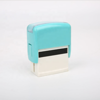 Machine de timbre de date auto-encreur personnalisée colorée en plastique de papeterie de bureau