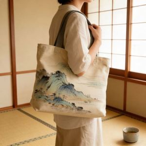 Sacs fourre-tout personnalisables avec motif de lettres, vierges et personnalisables pour les rassemblements annuels d'entreprise, sacs promotionnels pour cadeaux - Product Image 2