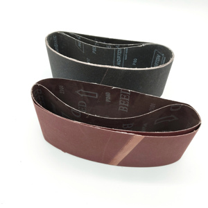 Bandes abrasives en carbure de silicium et oxyde d'aluminium pour le polissage des bords de verre, outils abrasifs en carbure - Product Image 3