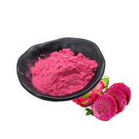 Poudre de jus de pitaya rose rouge naturelle, poudre de fruit du dragon, soluble dans l'eau, poudre de fruit du dragon