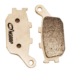 Pastillas de Freno Delanteras de Bronce Sinterizado Dorado NGBBP para Motocicleta CB 300R/XRE 300/CB 600F HORNET <span class=keywords><strong>2009</strong></span>/CB 1000R - Product Image 1