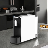 Dispenser kopi & susu 2-in-1 elektrik besar 20 Bar, pembuat kopi kapsul otomatis portabel untuk penggunaan di rumah untuk Kafe