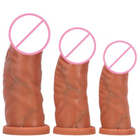 Dildo réaliste en silicone liquide extra-large de 30*94 cm, tête de champignon, super épais, plug anal, jouet anal