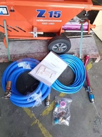 Machine à pulvériser la peinture en pierre véritable Yanxiang Z15, trémie de 50 L, 220 V, pour la construction de murs extérieurs