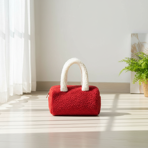 Borsa Cosmetica in Morbido Pile Teddy Personalizzata Royal Fair, Borsa <span class=keywords><strong>da</strong></span> Viaggio Multiuso, Pochette Pelosa, Borsa Trendy in Sherpa - Product Image 4