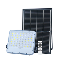 Projecteur solaire LED KCD étanche à haute luminosité, économie d'énergie, 50w 120w 200w 300w 400w, IP66, détecteur de mouvement extérieur, 3000k