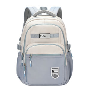 Mochila de nailon resistente al agua de alta calidad para niños Unisex, Mochila para estudiantes, elegante antirrobo con bolsillo trasero, Mochila escolar - Product Image 3