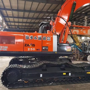 HITACHI ZX250 Excavator 25 Ton Used Hydraulic Track <b>Model</b> Orange Color - Product Image 1
