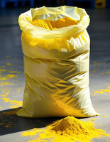 Revêtement en poudre thermodurcissable jaune métallisé brillant, antirouille pour l'ameublement extérieur