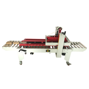 Aircraft box case sealer machine,Full-automatic tape sealing machine for postal cartons 1 to 13