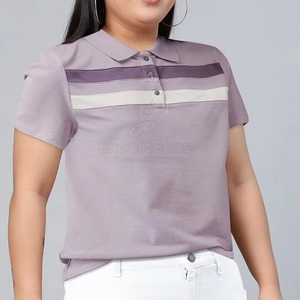 Polo de Mujer Liso Personalizado de Alta Calidad, Producto Más Vendido, Ropa Casual Femenina, Camisetas Polo de Manga Corta - Product Image 3