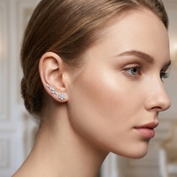 HGC 2026 Bijoux de corps tendance Piercing en Titane ASTM F136 Clous d'oreilles basiques simples Rétro Gothique Unisexe Homme Femme