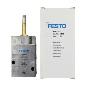 Vanne solénoïde à trois voies Mfh-3-1/4, port 1/4 po, type piloté par air, structure en aluminium moulé sous pression - Product Image 2
