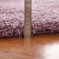 Großhandel Lamm Samt 10mm Polyester Voll boden matte Saugfähige Tür matte für den Heimgebrauch für Wohnzimmer Schlafzimmer Badezimmer