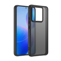 Coque de protection 2-en-1 givrée en TPU+PC anti-chute et résistante à l'usure pour POCO M8 Pro (DIY)