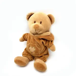定制毛绒熊玩具动物毛绒迷你泰迪熊娃娃毛绒玩具泰迪熊散装柔软