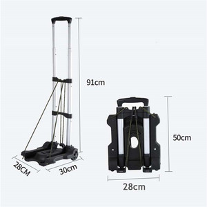 Baguluo penjualan terlaris grosir gaya baru Super kuat lipat portabel belanja troli tangan untuk semua orang - Product Image 2