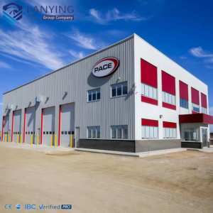 Ateliers de construction préfabriqués en acier, structures métalliques préfabriquées de grande qualité pour usines - Product Image 2