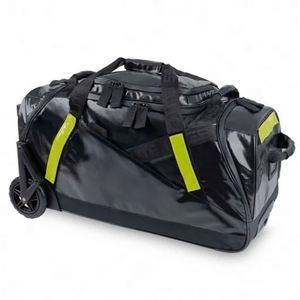 Sac de pompier BSCI Maltese Cross pour les premiers intervenants : Sac de transport pour équipement de pompier avec compartiment pour casque et aérations en maille - Product Image 4