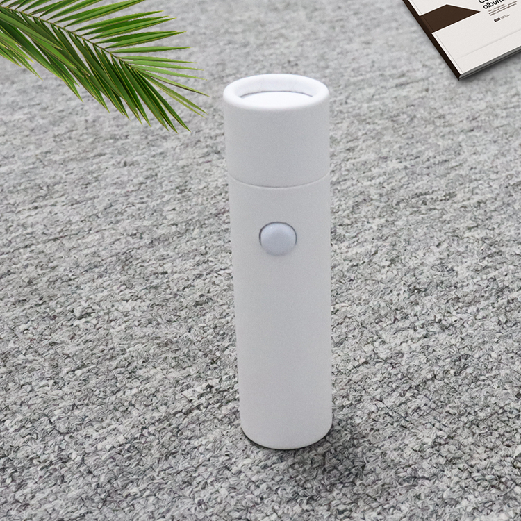 Child Resistant Safety Lock Round Tube Packaging Box For Disposable Vaporizer 510 Vape Cartridge