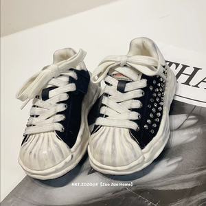 TBS 2025 Autunno Nuove <span class=keywords><strong>Scarpe</strong></span> Casual per Bambini in Tela con Rivetti e Effetto Vissuto, Trendy e Cool, con Punta a Conchiglia - Product Image 2