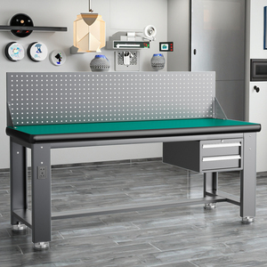 Table de rangement d'atelier en acier laminé à froid avec tiroirs personnalisables et support OEM pour 1 prise à cinq trous - Product Image 1
