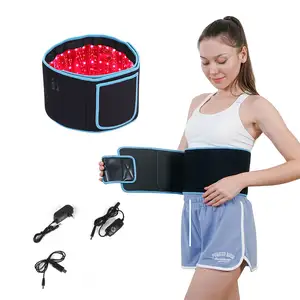 led message belt led waist belt home use wearable belt led light therapy foverlily