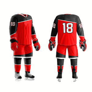 <span class=keywords><strong>Maillot</strong></span> de hockey personnalisé avec logo, broderie personnalisée, sublimation vierge, <span class=keywords><strong>maillot</strong></span> d'entraînement de hockey sur glace à vendre - Product Image 5