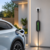 Chargeur de voiture électrique portable intelligent Zencar 16A 3,6 kW 230V avec contrôle WiFi par application, prise Type 1 Type 2 GBT NACS