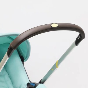 Cubierta protectora de cuero Pu para cochecito de bebé, accesorios para cochecito de bebé, cubierta de manija, Protector de <span class=keywords><strong>barra</strong></span> de empuje - Product Image 1