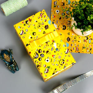 Nuevo papel de regalo personalizado de Internet <span class=keywords><strong>Meme</strong></span>, papel especial de plástico de una cara para embalaje de flores y Cajas de Regalo - Product Image 6