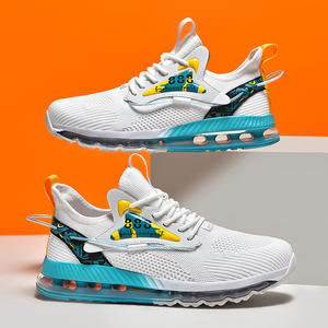 Produit phare 2024 – Vente en gros de chaussures décontractées personnalisées pour femmes – Baskets à coussin d'air – Nouveaux styles – Baskets en maille pour femmes - Product Image 4