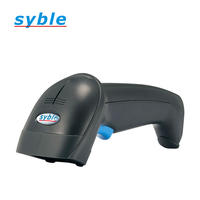 Escáner de Código de Barras Láser 1D XB-2055 Android, Escáner de Código de Barras con Cable y Soporte, Lector de Código de Barras Automático