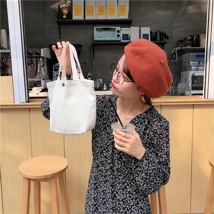 Velours côtelé blanc comme le lait