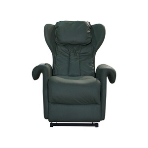 Massage <b>Chair</b> Full Body Massage Railless Plug-In <b>Vibration</b> Multi Point Massage Recliner Leather Upholstery - Product Image 1
