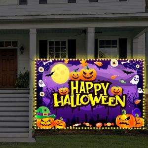Design Sale Vintage Spooky Scary Halloween Theme Vertical Decorations Flying Banner <b>Flag</b> - Product Image 5