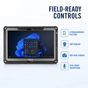 Nouvelle tablette robuste Getac F110, 11,6 pouces, écran capacitif, <span class=keywords><strong>Windows</strong></span> <span class=keywords><strong>10</strong></span> <span class=keywords><strong>Pro</strong></span>, Intel Core I5/i7, 4G, garantie 3 ans, pour l'extérieur - Product Image 6