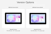 Carte de développement d'écran tactile capacitif LCD de 5 pouces ESP32-S3 le module prend en charge WiFi Bluetooth BLE5, Interface CAN/RS485/I2C