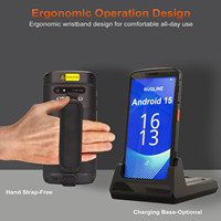 PDA portable robuste Android 15 GMS 4G LTE WIFI GPS NFC RFID Lecteur de codes-barres 2D Collecteur de données