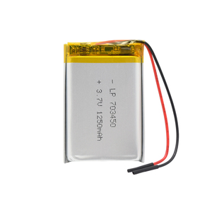 GEB Li ion Battery 3.7V 1200mAh 703450 mAh - Product Image 1