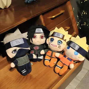 Muñecas de Anime de alta calidad, juguetes de felpa de Narutos, Hatake, Kakashi, Uchiha, Itachi, regalo para niños