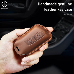 2025 étui à clés de voiture en cuir pour VW Golf 8 MK8 Teramont ID.3 ID.4 ID.5 Skoda <span class=keywords><strong>Enyaq</strong></span> <span class=keywords><strong>iV</strong></span> Octavia <span class=keywords><strong>Seat</strong></span> Leon Auto accessoires - Product Image 5